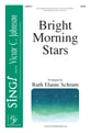 Bright Morning Stars SATB choral sheet music cover